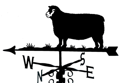 Dorset Sheep weather vane